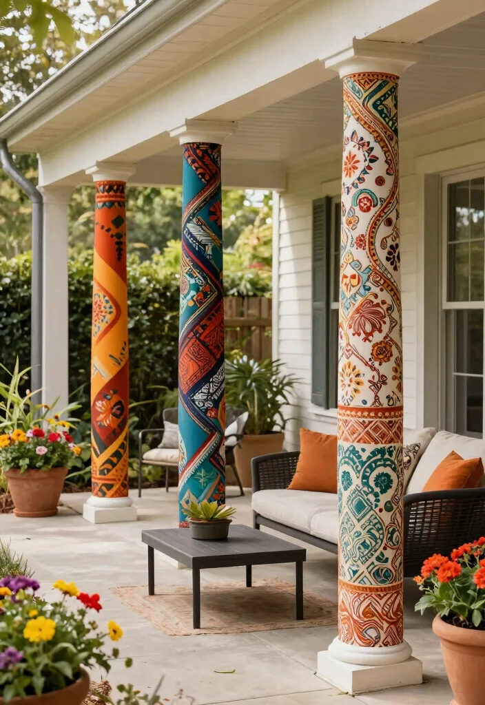 12 Porch Post Wraps That Hide Damaged or Outdated Columns - 8. Customizable Wraps 1