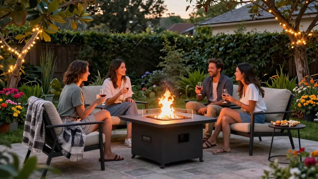 12 Propane Fire Pit Ideas That Light Instantly Without Smoke