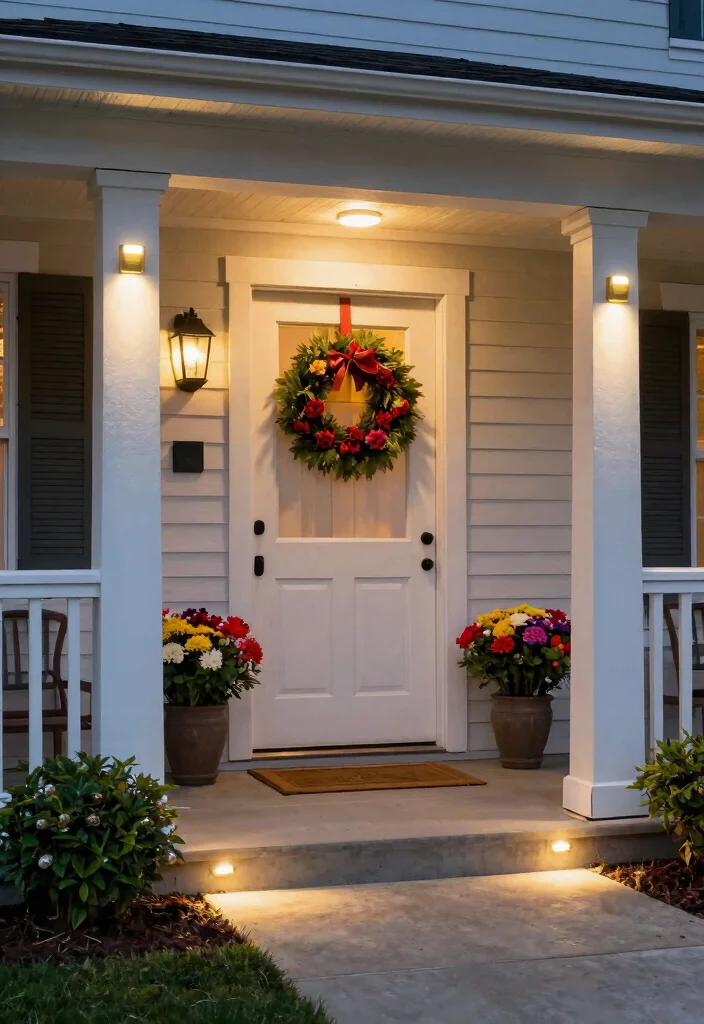 14 Front Porch Lights That Stay Bright Through Every Season - 10. Motion Sensor Lights 1