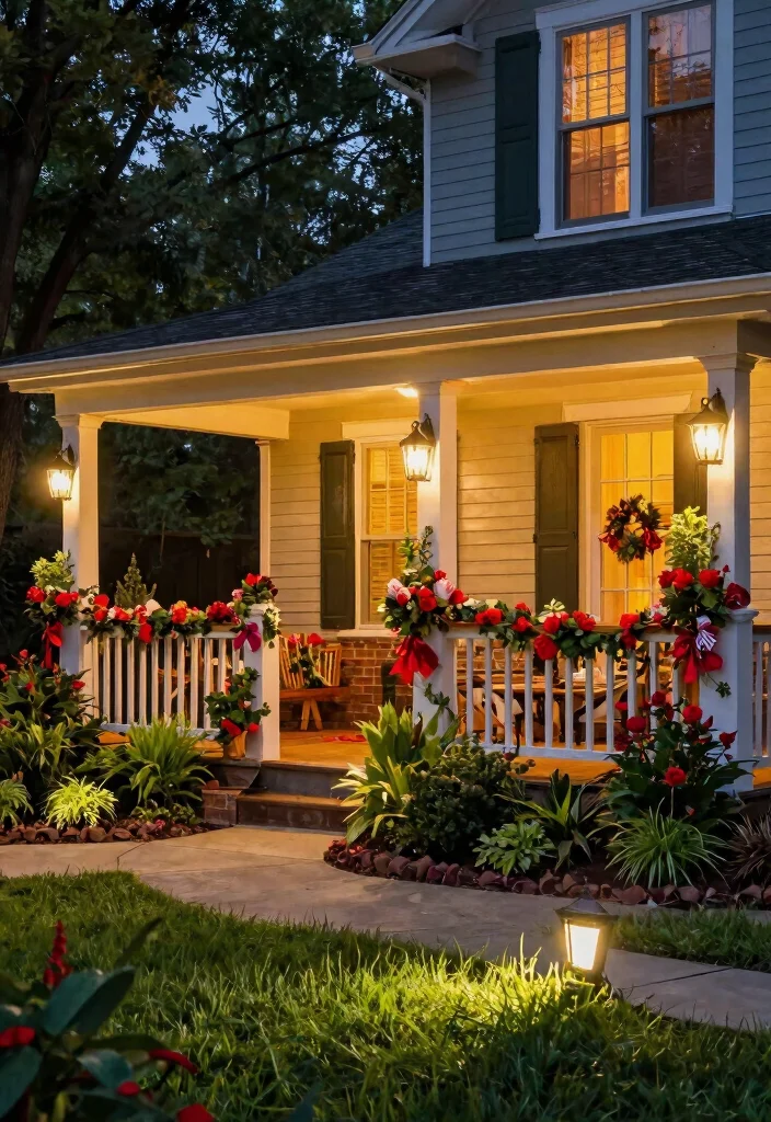 14 Front Porch Lights That Stay Bright Through Every Season - 12. Decorative Flood Lights 1