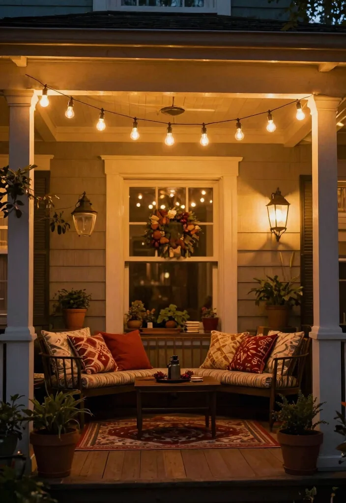 14 Front Porch Lights That Stay Bright Through Every Season - 9. Vintage-Style Bulbs 1