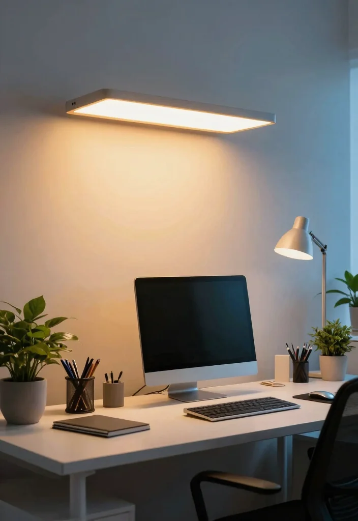 14 Office Ceiling Light Ideas That Don't Create Screen Glare - 14. Color Temperature Adjusting Lights 1