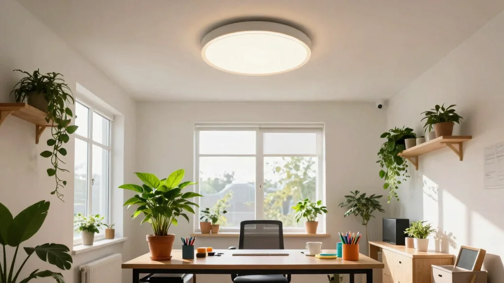 14 Office Ceiling Light Ideas That Don't Create Screen Glare