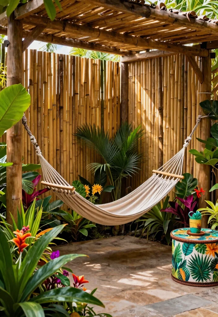 14 Patio Fence Ideas for Privacy Without Blocking All Light - 3. Bamboo Fencing 1