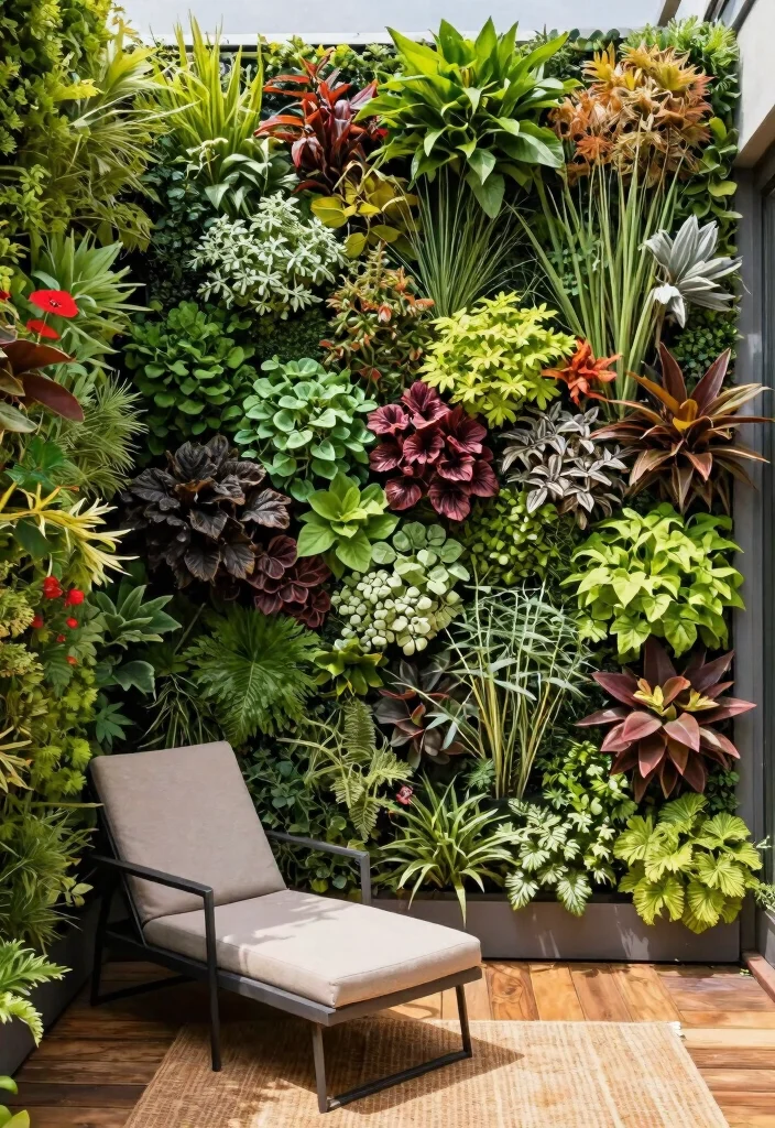 14 Patio Fence Ideas for Privacy Without Blocking All Light - 4. Living Green Walls 1