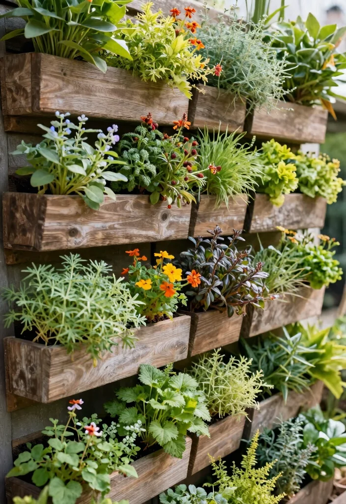 14 Planter Box Garden Ideas That Grow More in Small Yards - 1. Vertical Garden Wall Planters 1