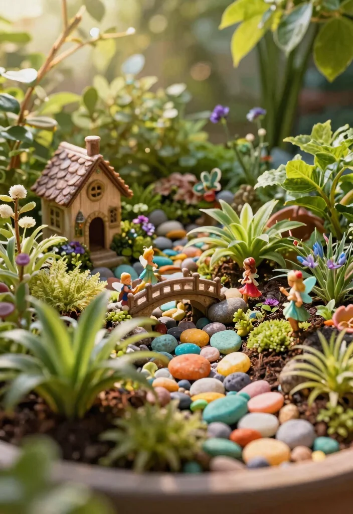 14 Planter Box Garden Ideas That Grow More in Small Yards - 9. Fairy Garden Planters 1