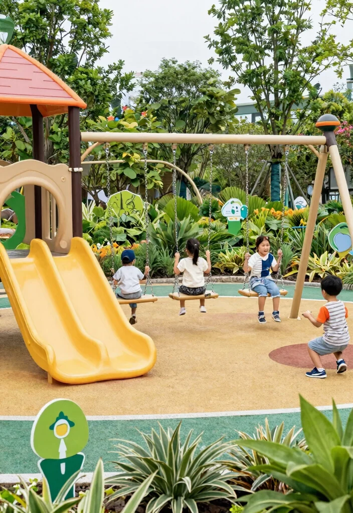 15 Backyard Jungle Gym Ideas That Grow With Kids and Fit Tight Yards - 13. Eco-Friendly Play Area 1