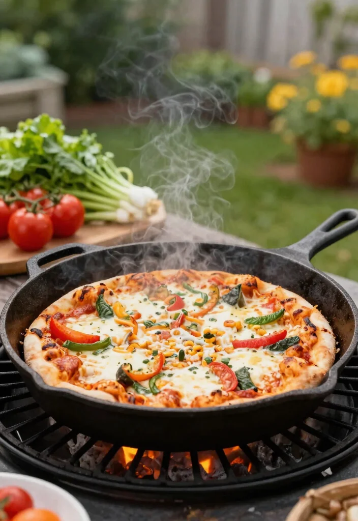 15 Budget-Friendly Backyard Pizza Oven Concepts - 12. The Skillet Joy 1