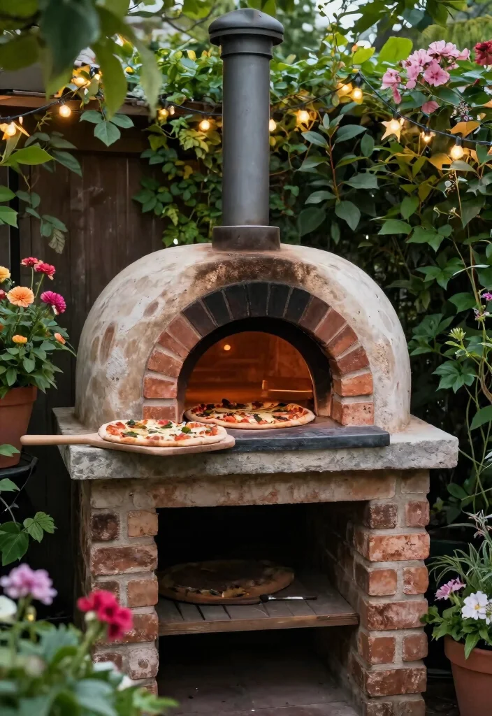 15 Budget-Friendly Backyard Pizza Oven Concepts - 4. The Simple Brick Oven 1