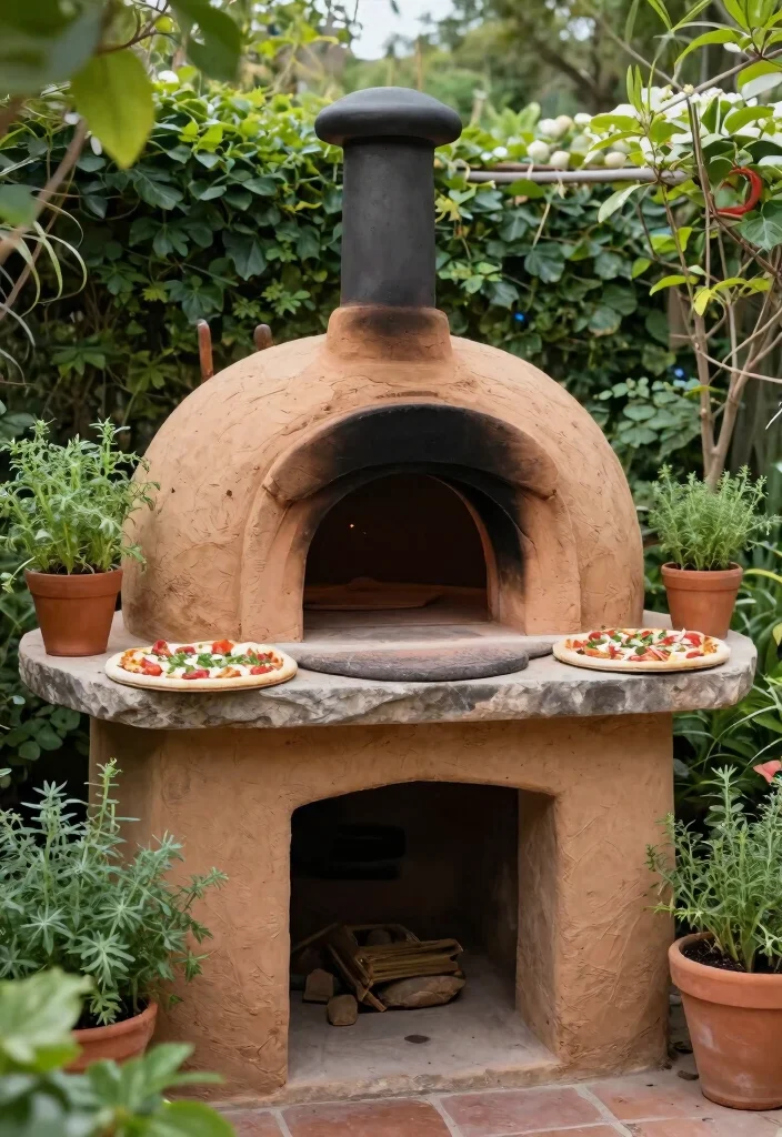 15 Budget-Friendly Backyard Pizza Oven Concepts - 6. The Clay Oven 1