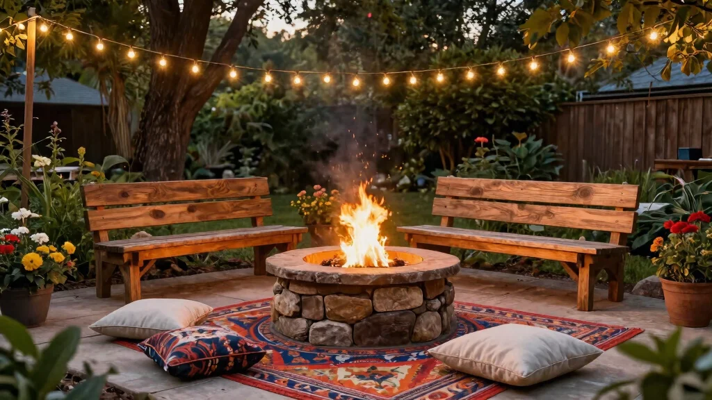 15 Fire Pit Ideas That Don't Require Professional Installation