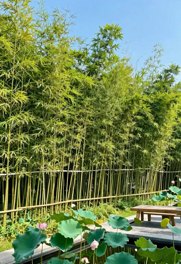 15 Garden Fence Decor Ideas That Hide Eyesores and Add Privacy - 5. Bamboo Privacy Screens 1