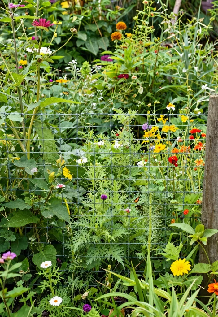 15 Hog Wire Fence Ideas That Keep Pets In Without Blocking Views - 5. Plant-Friendly Design 1