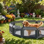 15 Temporary Dog Fence Ideas for Renters and No-Dig Yards