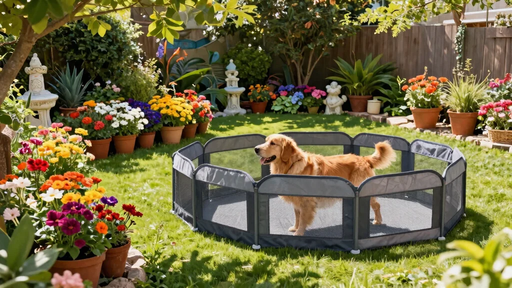 15 Temporary Dog Fence Ideas for Renters and No-Dig Yards