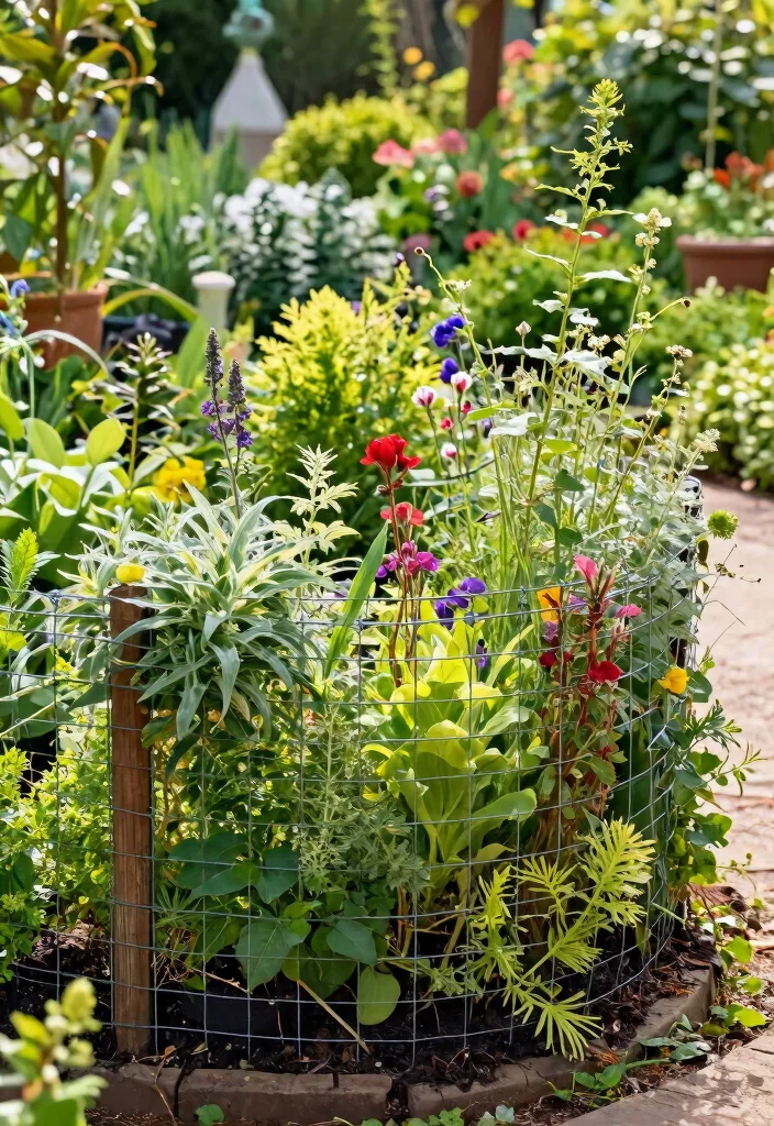15 Wire and Wood Fence Ideas That Blend Modern and Rustic Styles - 15. Eco-Friendly Living Fence 1