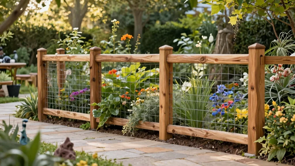 15 Wire and Wood Fence Ideas That Blend Modern and Rustic Styles