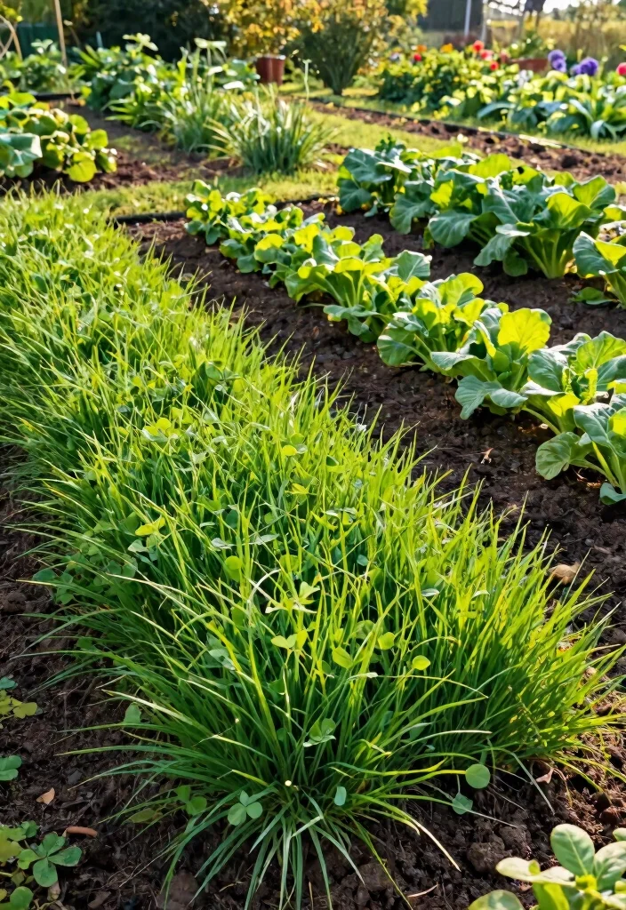18 Vegetable Garden Beds That Keep Rabbits and Weeds Out - 12. Cover Crop Beds 1