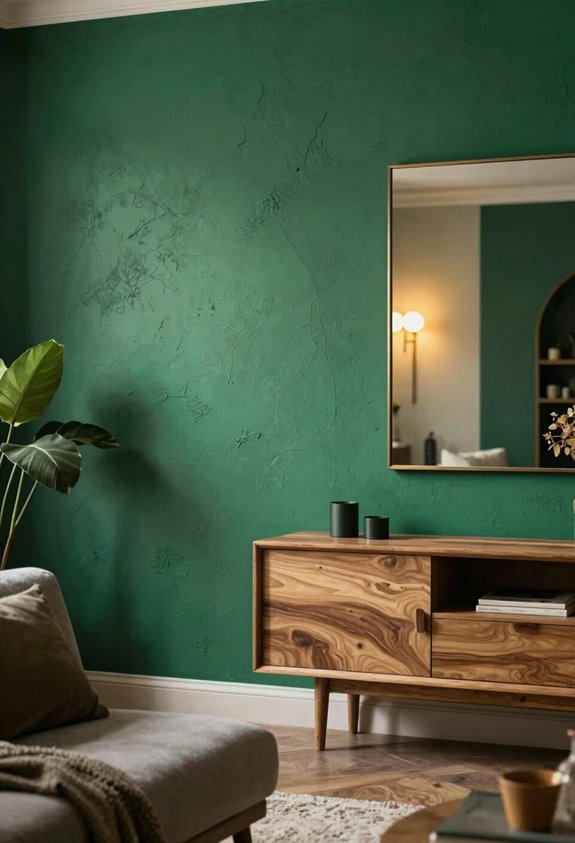 accent wall focal balanced layered lighting
