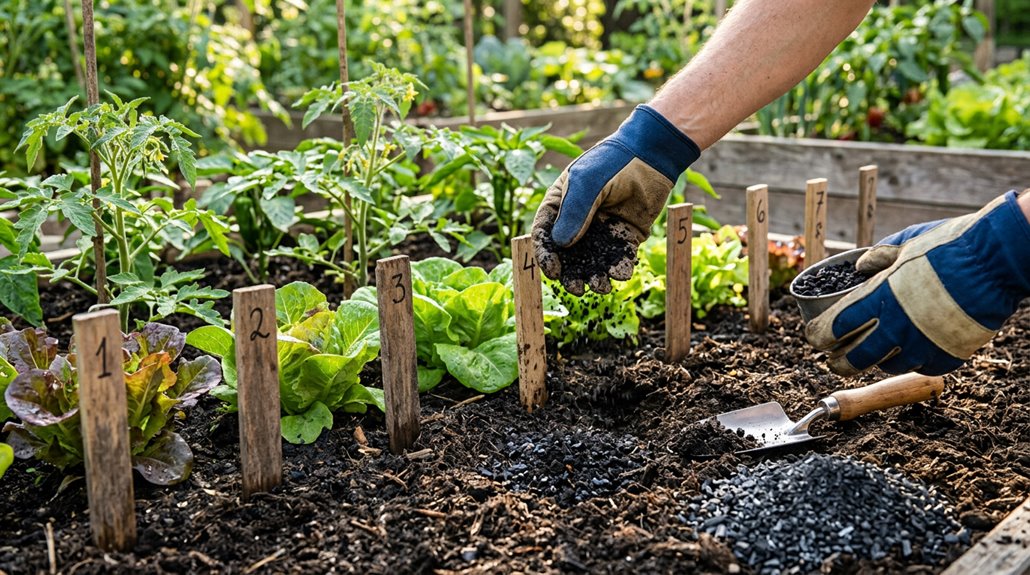 biochar for vegetable gardening steps