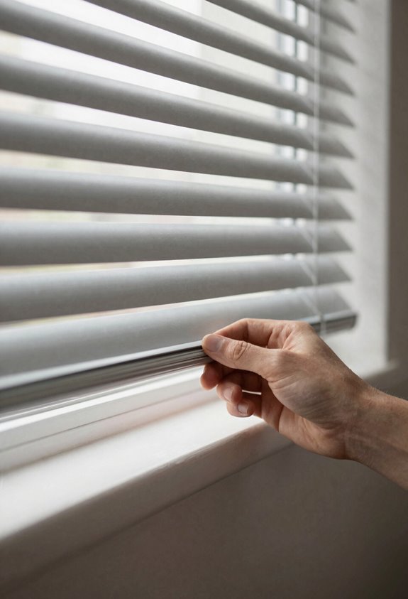 How to Pull Down Blinds Step by Step 6 drop cordless blinds one hand operation