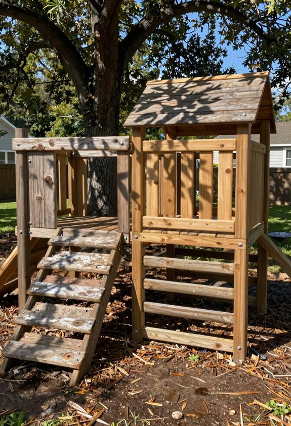Backyard Discovery Vs Gorilla Playsets: 5 Key Differences 4 gorilla offers stronger heavier cedar