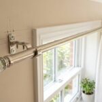 hang curtain rods 3 simple steps