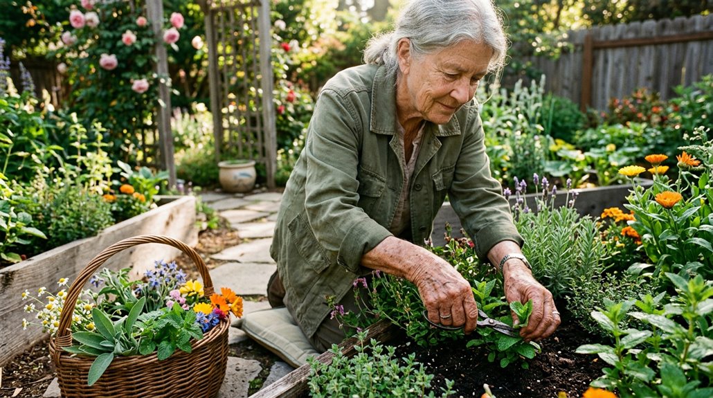 healthy aging through garden benefits