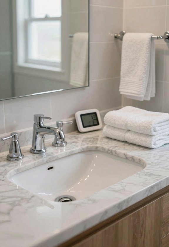 How Often Should Bathrooms Be Cleaned? 5 household size shapes bathroom cleaning schedule