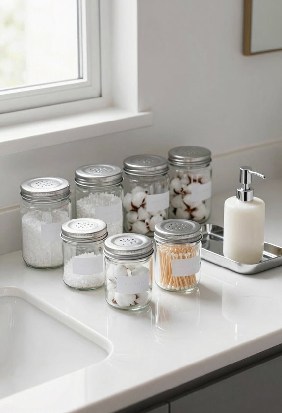 label containers for household accountability