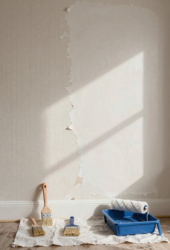 3 Reasons to Paint Over Wallpaper (and 3 Reasons Not To) 3 moisture control high adhesion primer