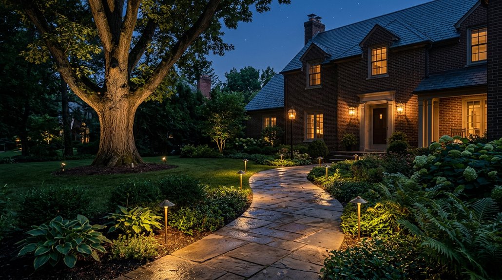 outdoor lighting installation cost estimate
