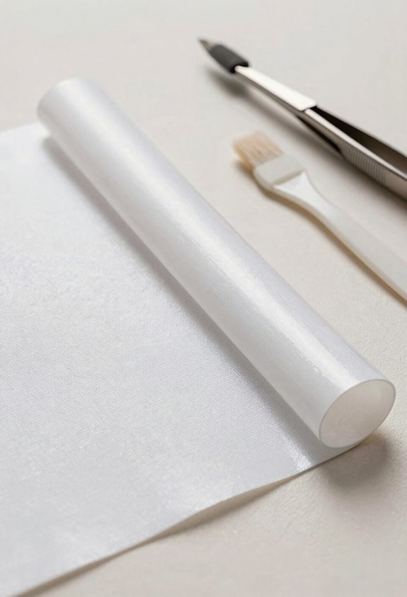 7 Easy Ways to Get Creases Out of Diamond Art Canvas 3 peel half reattach roll evenly