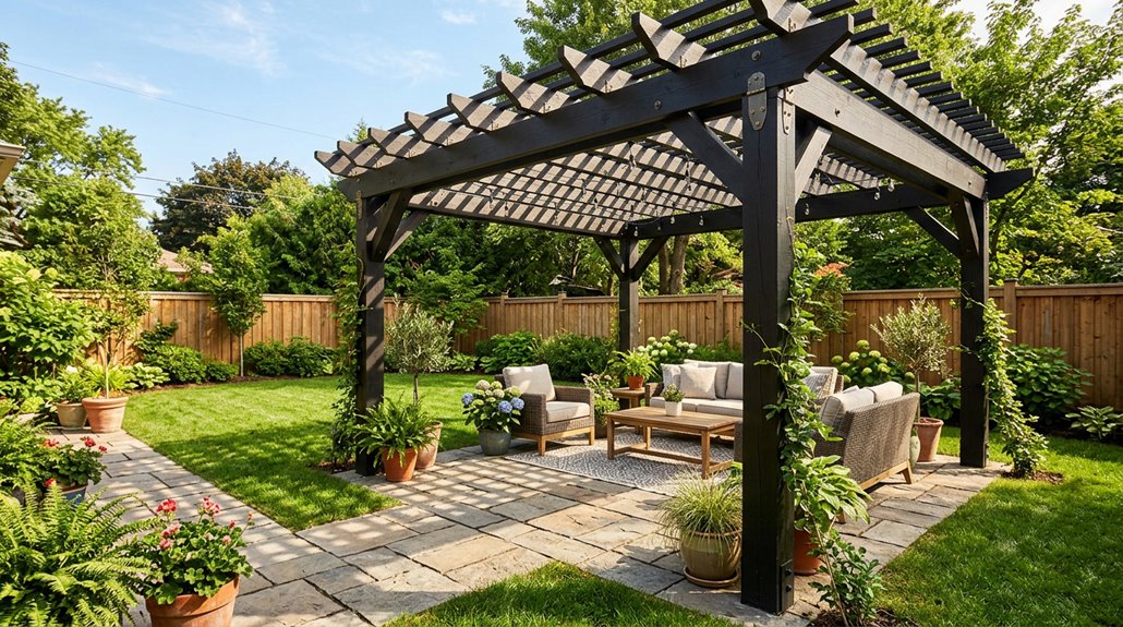 pergola installation on pavers possible