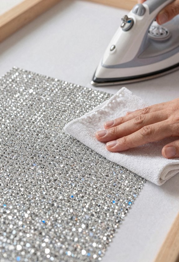 7 Easy Ways to Get Creases Out of Diamond Art Canvas 2 roll canvas flat by rolling both directions