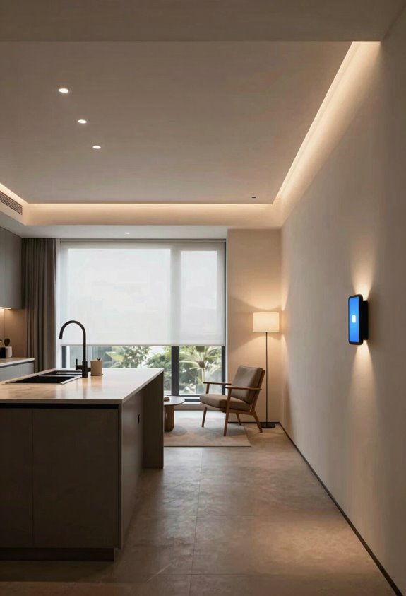 5 Types of Interior Lighting for Every Room in Your Home 6 smart daylight sensing dimming occupancy automation