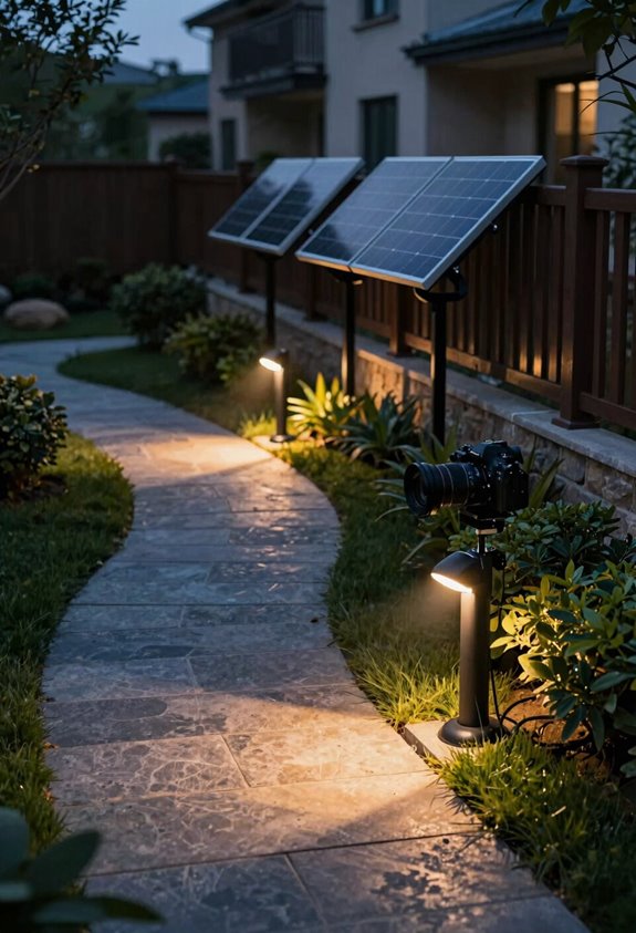 How Much Is Outdoor Lighting Installed? 4 solar hardwired battery costs compared