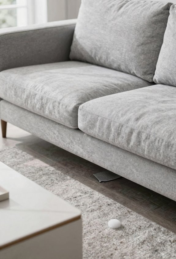 Can You Use Carpet Cleaner on a Sofa? 4 spot test cleaner in hidden area