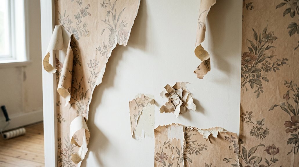 three reasons for paint over wallpaper