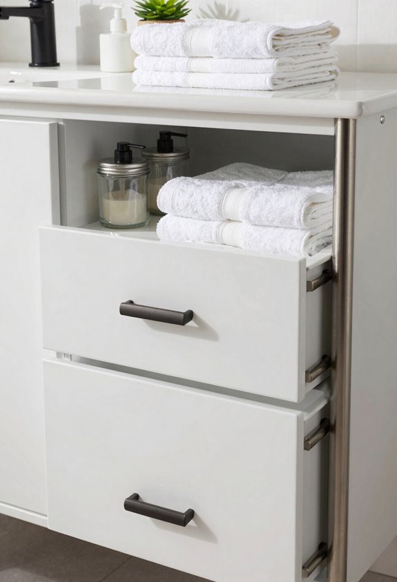 under sink stackable drawer optimization