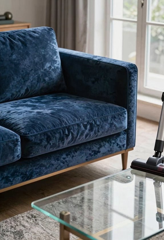 3 Pros and 3 Cons of Buying a Velvet Sofa 4 vacuum blot spills protect velvet