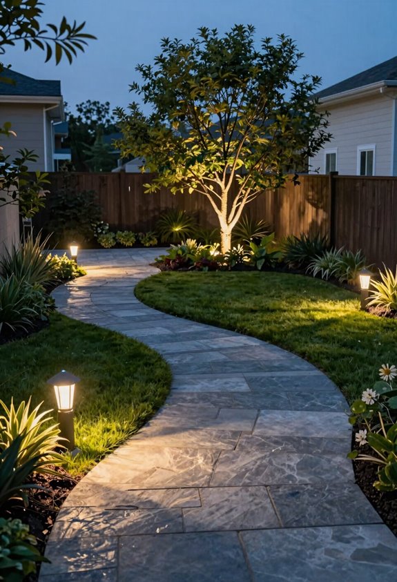 How Much Is Outdoor Lighting Installed? 6 yard size drives installation costs